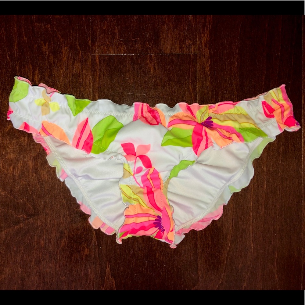 Victoria’s Secret Ruffle Bikini Bottoms XS